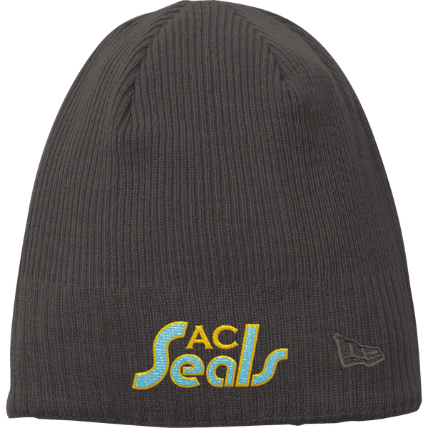 Atlantic City Seals New Era Knit Beanie