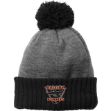 Biggby Bombers New Era Colorblock Cuffed Beanie