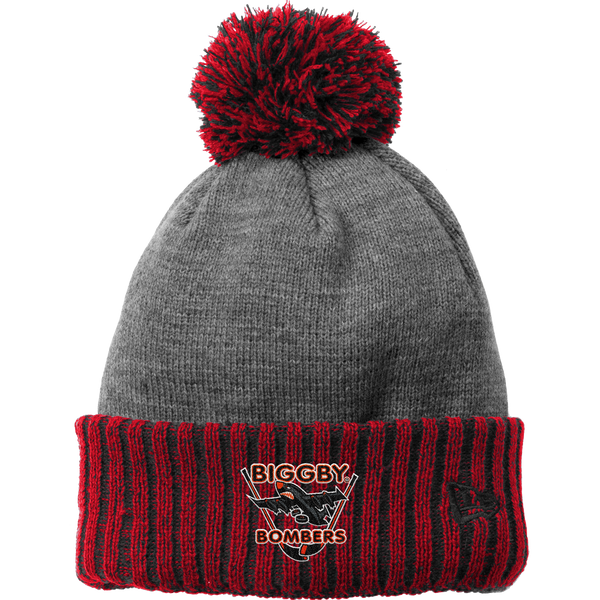 Biggby Bombers New Era Colorblock Cuffed Beanie