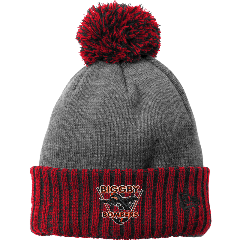 Biggby Bombers New Era Colorblock Cuffed Beanie