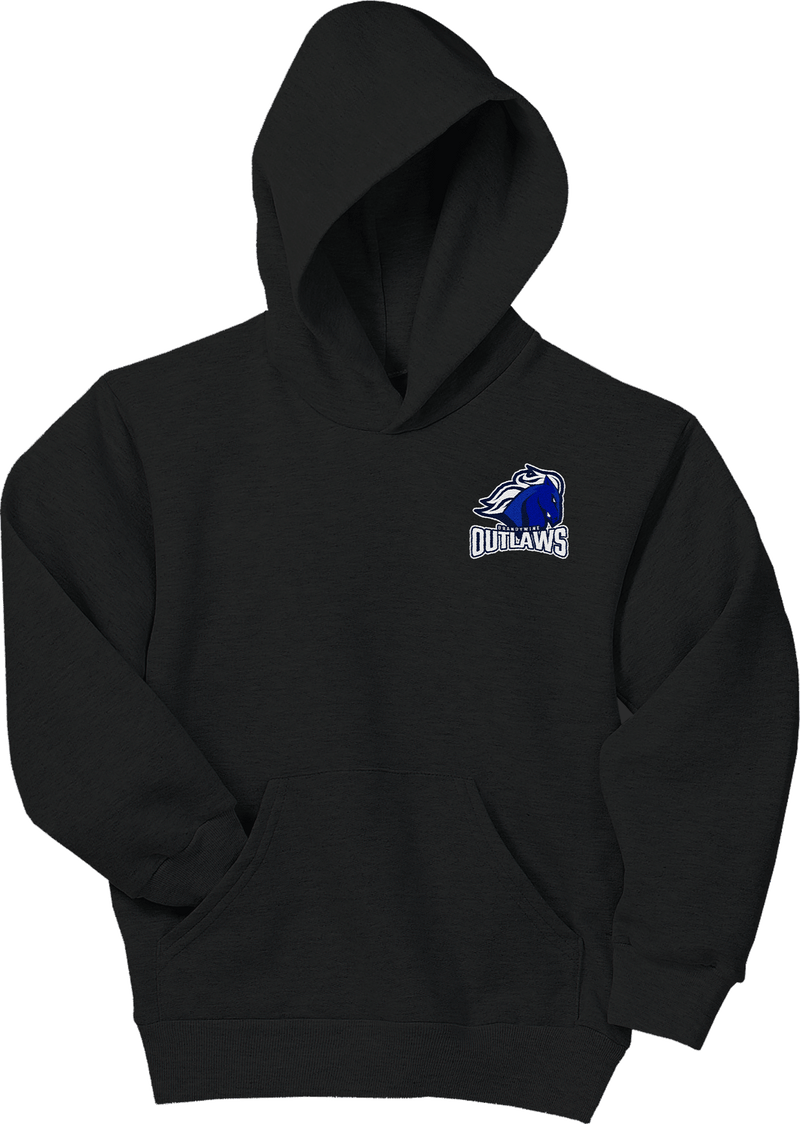 Brandywine Outlaws Youth EcoSmart Pullover Hooded Sweatshirt